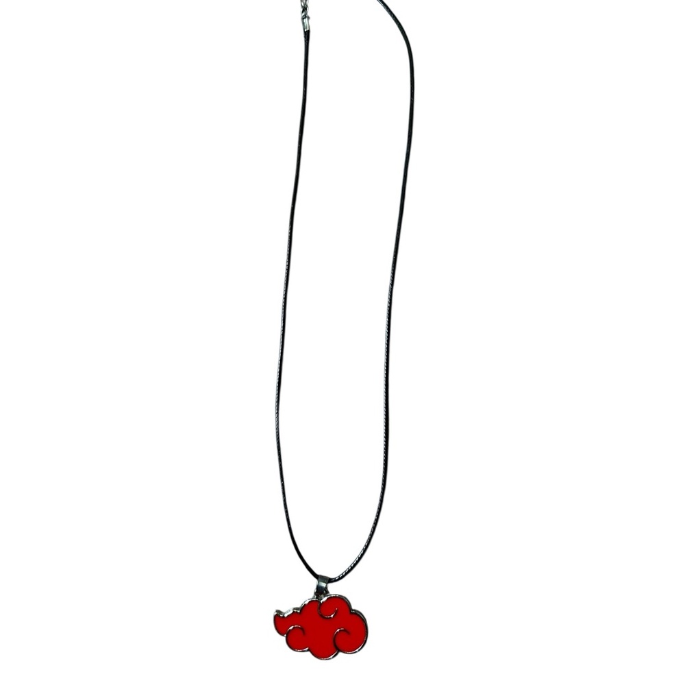 Naruto Akatsuki Red Cloud Anime Pendant Necklace